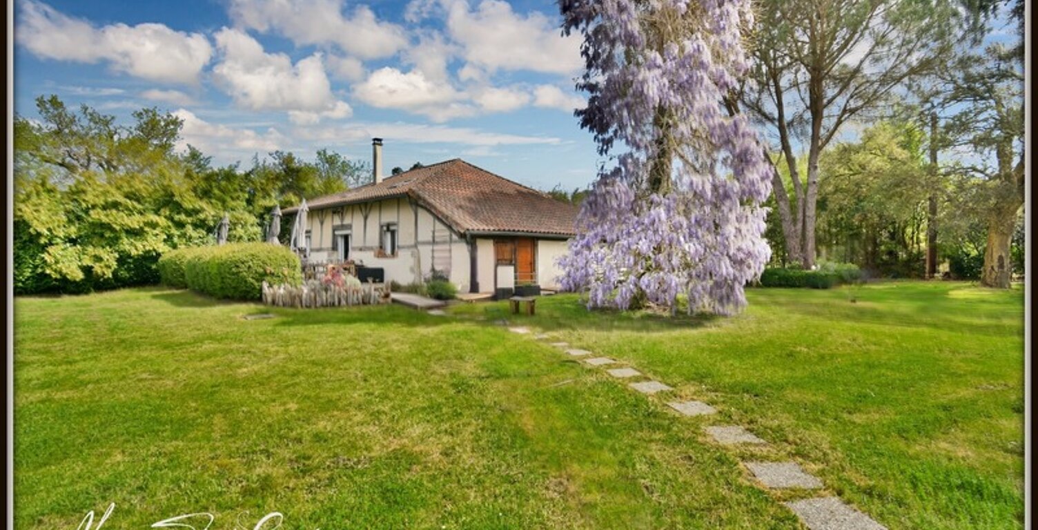 Maison Landaise de charme de 140 m² à vendre 6 pièces CASTETS (40) au calme avec piscine — photo 1