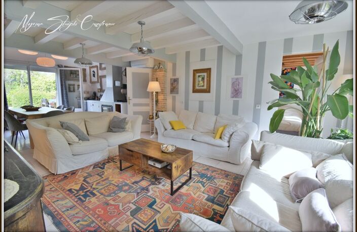 Maison Landaise de charme de 140 m² à vendre 6 pièces CASTETS (40) au calme avec piscine — photo 2