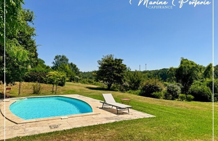 Propriété de charme en pierre – volumes exceptionnels – piscine – vue dégagée – proche Auch — photo 2