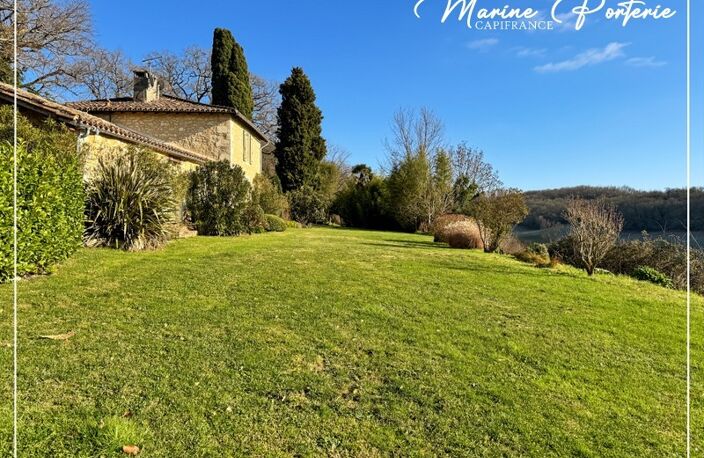 Propriété de charme en pierre – volumes exceptionnels – piscine – vue dégagée – proche Auch — photo 5