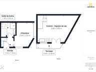 Comme une maison ! Duplex T2 - 30 m² avec balcon - Rue du Montparnasse, Paris — photo 3