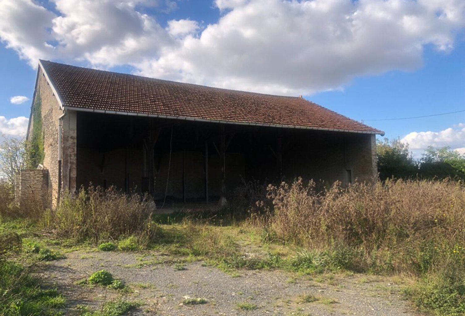 Authentique grange en pierre avec dépendance à réhabiliter - 6470 m² de terrain - Secteur Provins (77) — photo 1