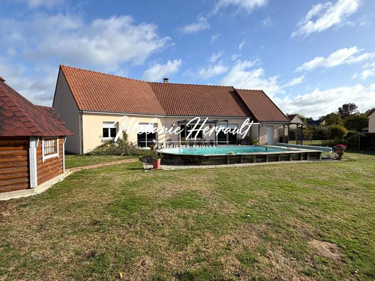 Pavillon de plain-pied - 4 chambres - Fillé (72) — photo 1