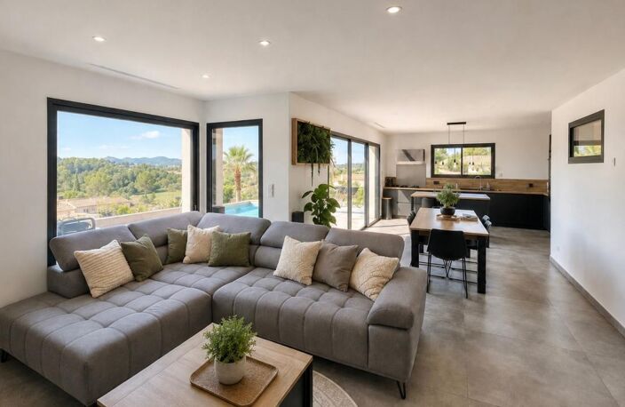 Villa contemporaine 5 pièces 150m²  Piscine chauffée - Garage - Vue panoramique — photo 2
