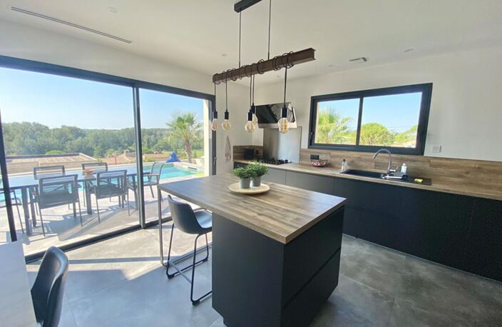 Villa contemporaine 5 pièces 150m²  Piscine chauffée - Garage - Vue panoramique — photo 4