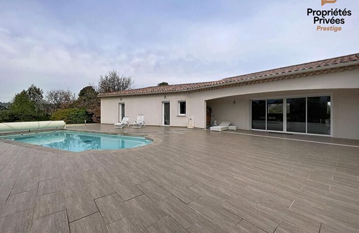 Villa de plain-pied 205 m², vue Mont Aurélien, piscine chauffée - Ollières — photo 4