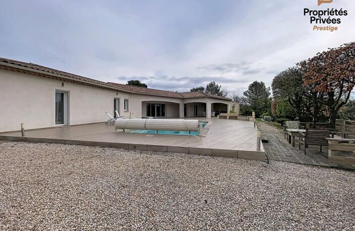 Villa de plain-pied 205 m², vue Mont Aurélien, piscine chauffée - Ollières — photo 5