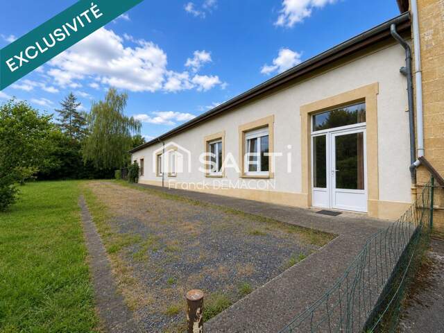 Plain-pied de 155 m²  Potentiel 5 chambres  Jardin clos de 1 390 m² — photo du bien