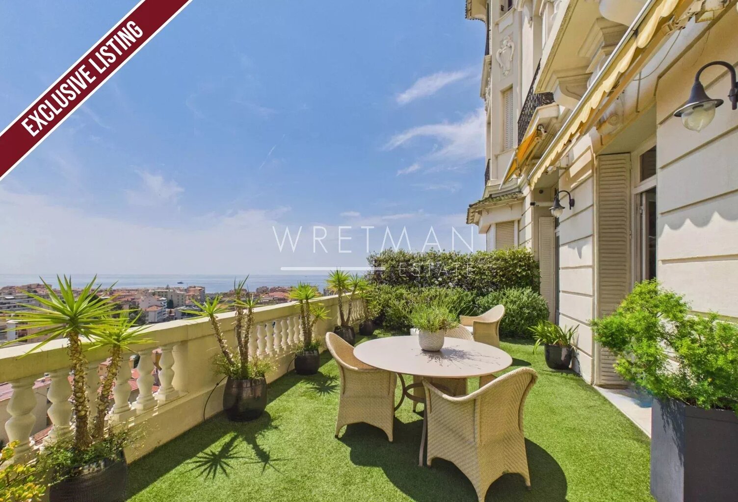 Appartement d'exception dans un Palace Belle époque - Terrasse v — photo 1