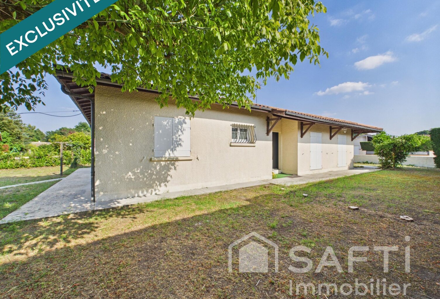 Maison plain pied 103 m² avec beau terrain à Saint-Médard-en-Jalles — photo 1