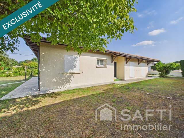 Maison plain pied 103 m² avec beau terrain à Saint-Médard-en-Jalles — photo du bien