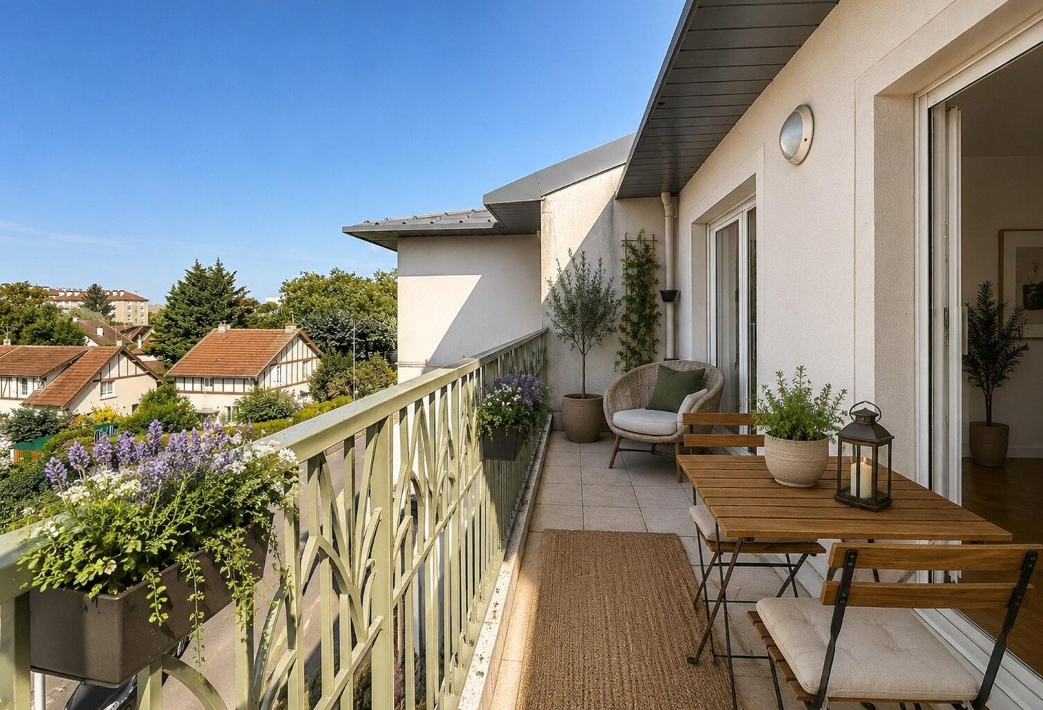 À VENDRE  Superbe 3/4 pièces dernier étage  avec grand balcon et parking  Plateau de Vitry-sur-Seine — photo 1