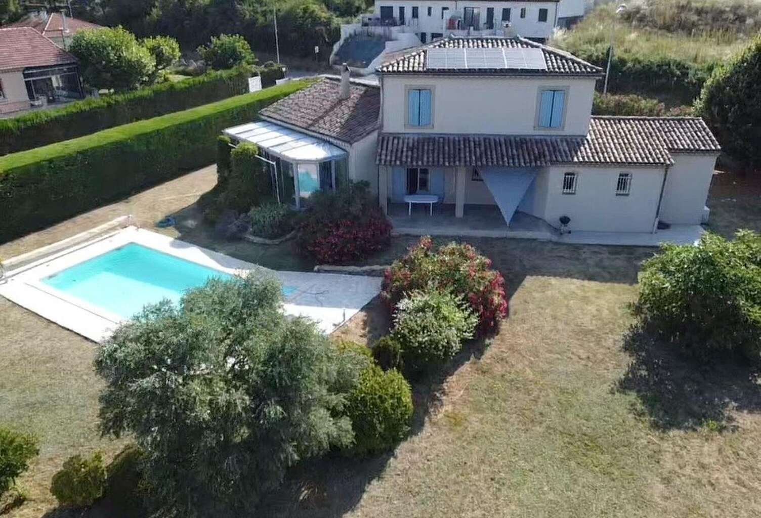 Maison Vue Ardèche, piscine, terrain constructible — photo 1