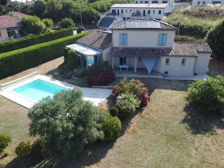 Maison Vue Ardèche, piscine, terrain constructible — photo 1