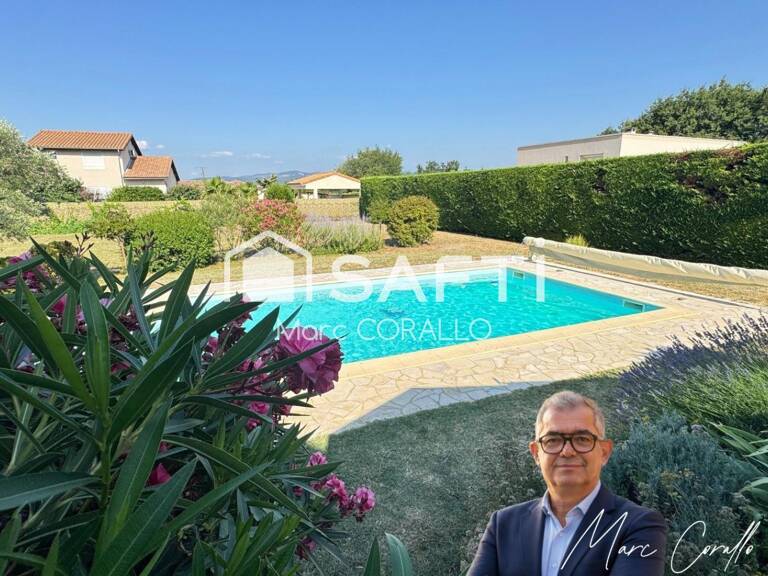 Maison Vue Ardèche, piscine, terrain constructible — photo 1
