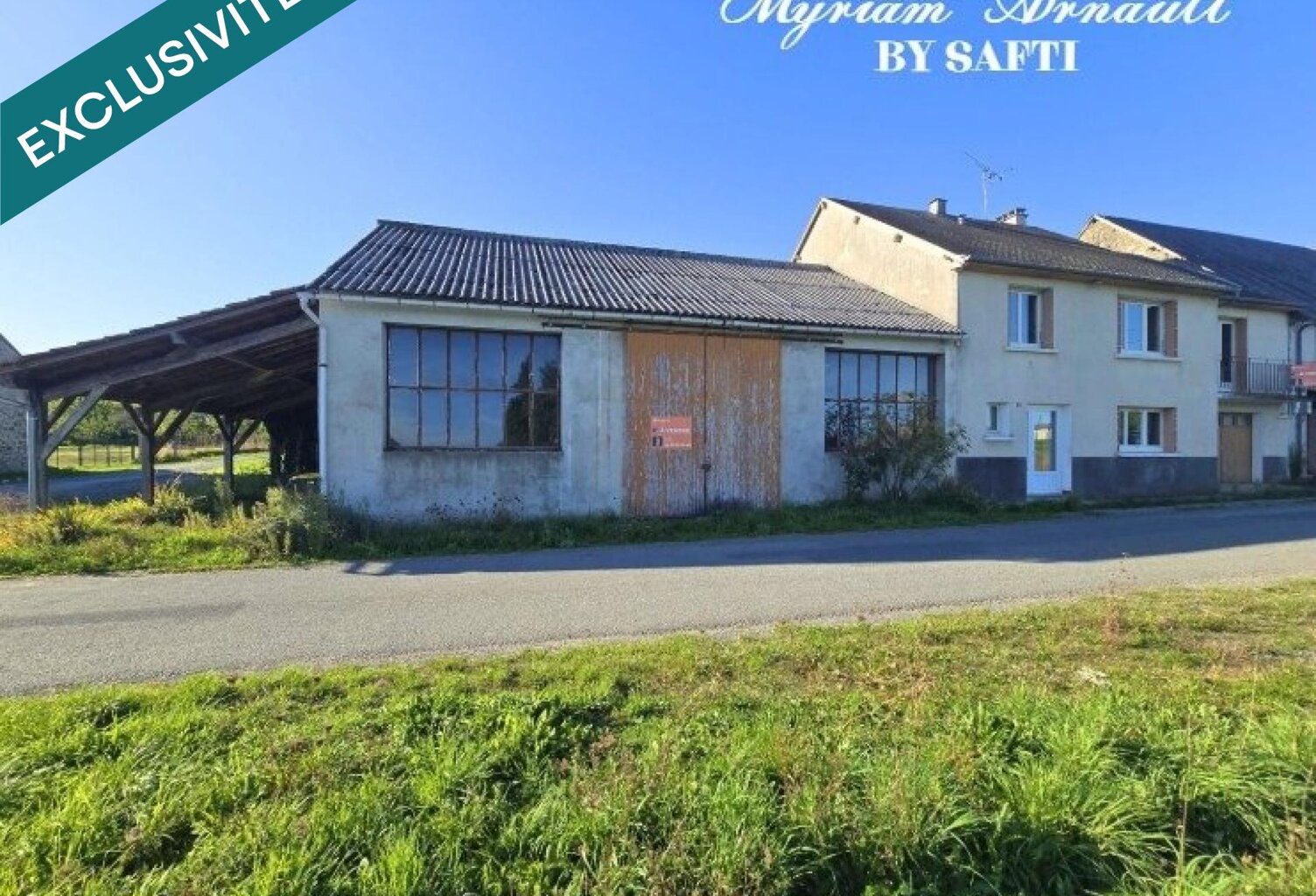 Maison 3 chambres, Grange Carport sur terrain de 1744 m² — photo 1