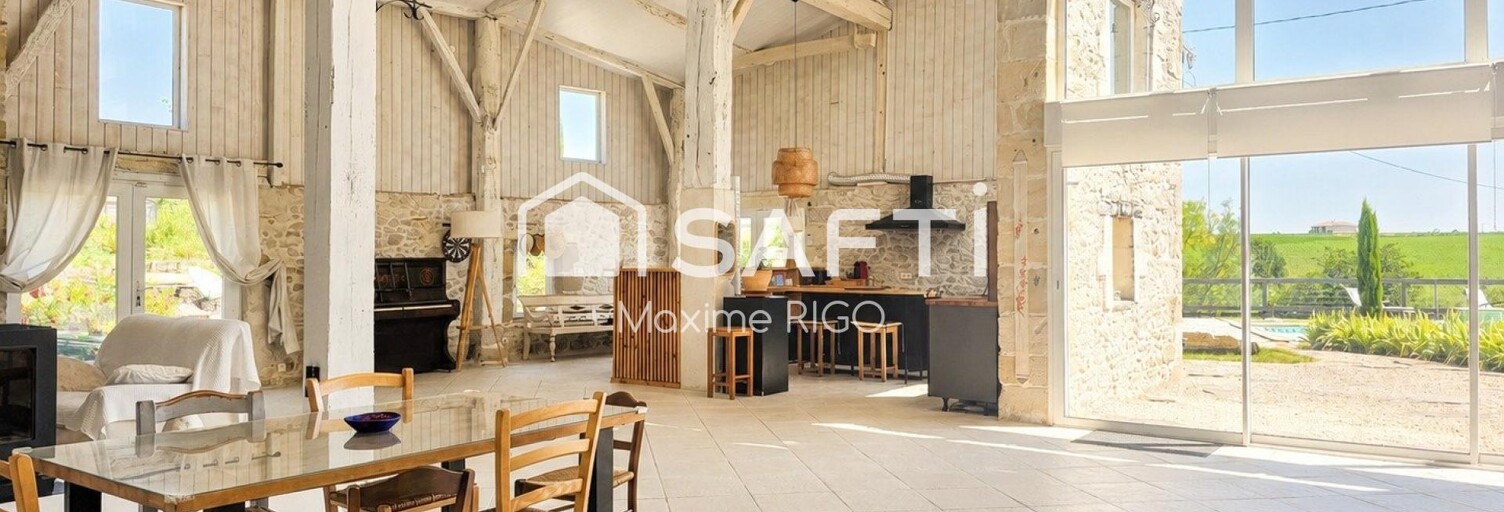 Maison 8 Pièces 373 m² à vendre à Mauvezin-sur-Gupie (47200)