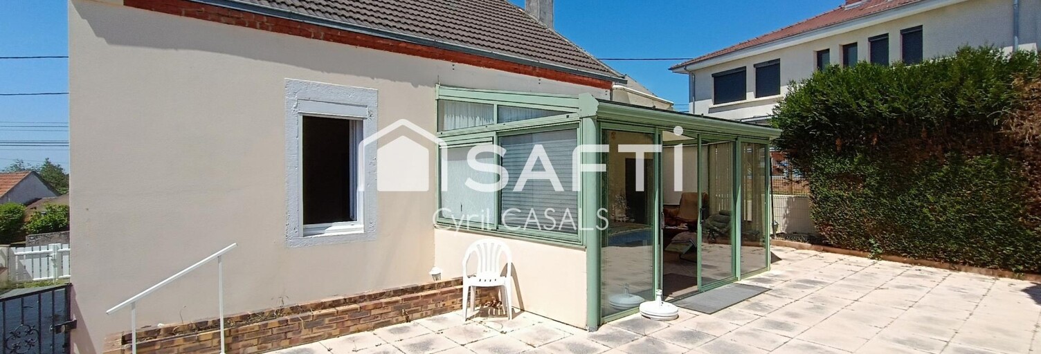 Maison 4 Pièces 70 m² à vendre à Saint-Vallier (71230)