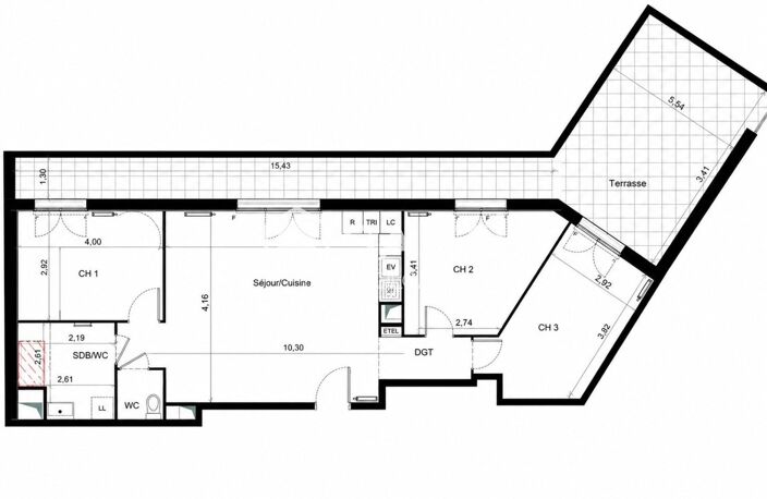 Appartement neuf avec terrasse de 43m² ! — photo 4
