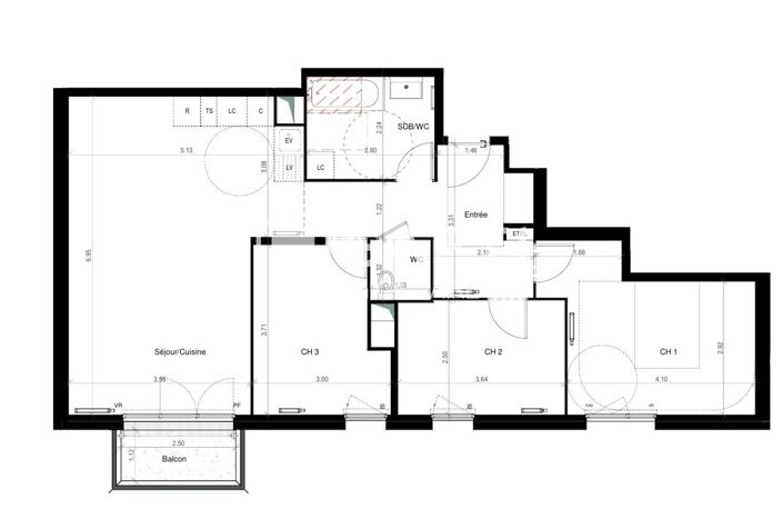 Appartement T4 neuf à GONESSE ! — photo 4