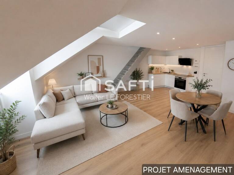 APPARTEMENT T3 DUPLEX RENOVE AVEC JARDIN ET PLACE DE PARKING — photo 1