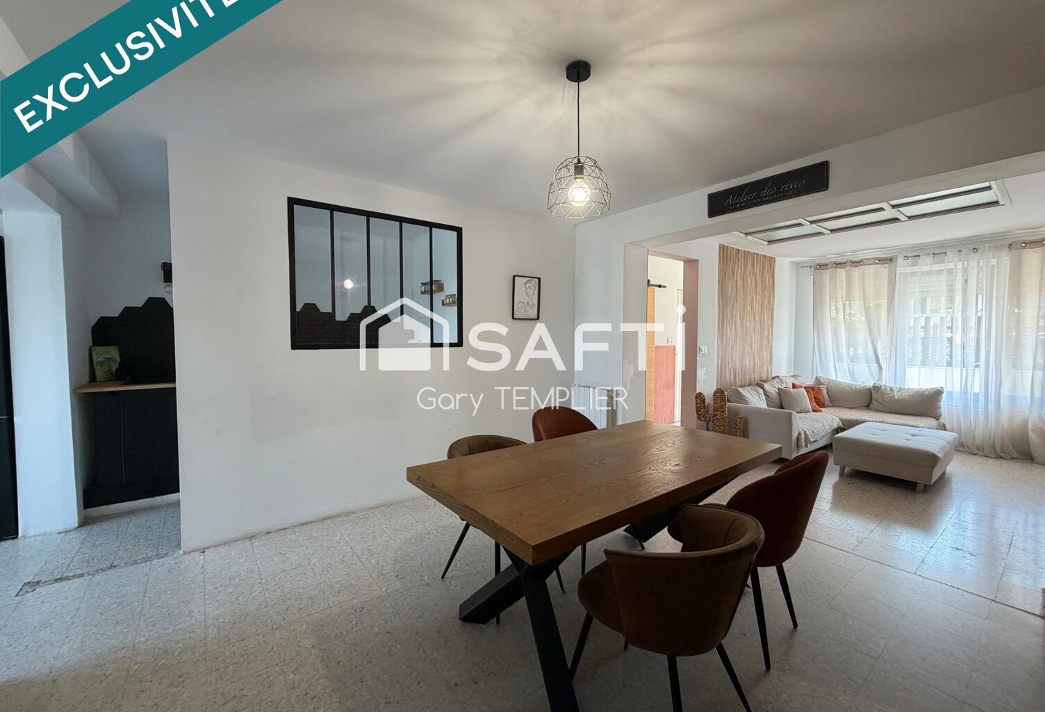 Maison de ville 90 m²-3 chambres Jardin-2 garages — photo 1