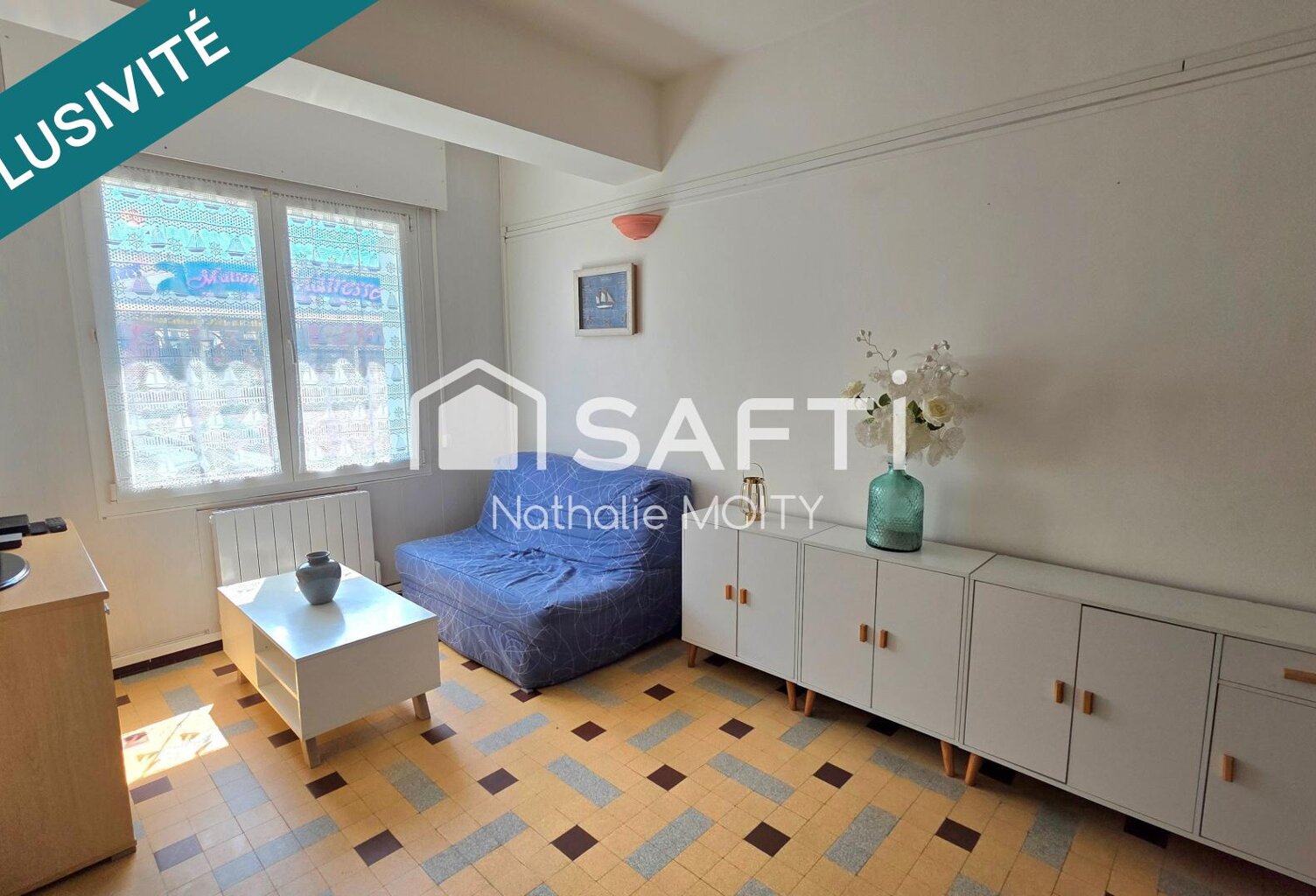 Appartement T3 de PLAIN PIED à seulement 2 minutes de la plage, grande cour, cave et dépendance — photo 1