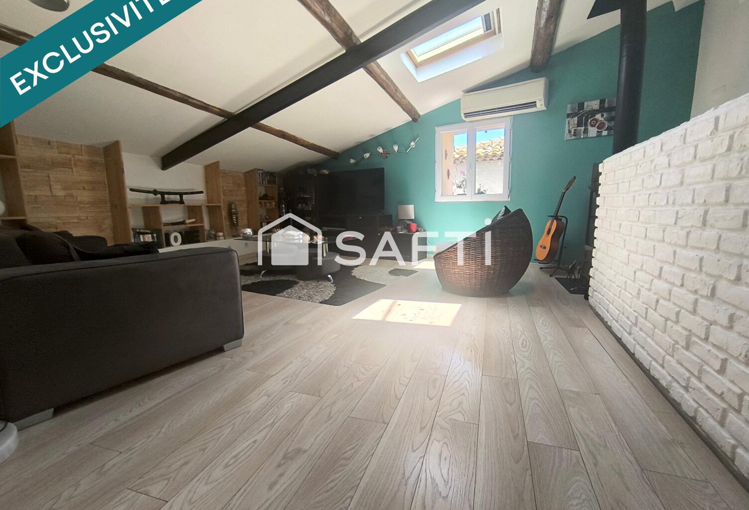 Maison de caractère rénovée - 110 m² - 2 suites - Garage 26 m² — photo 1