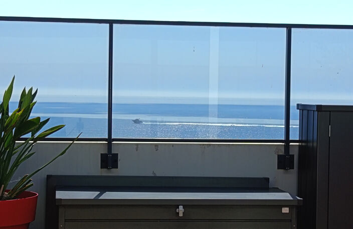 Penthouse T4 vue mer exceptionnelle sur la plage de Sainte-M — photo 5