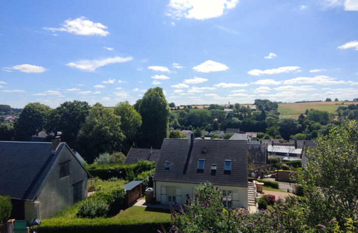 MAISON INDIVIDUELLE DE PLAIN-PIED - 101M2 - VUE DEGAGEE - EPOUVILLE — photo 2