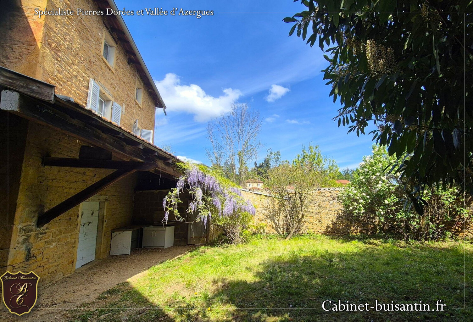 Maison en pierres avec jardin, Proche centre — photo 1
