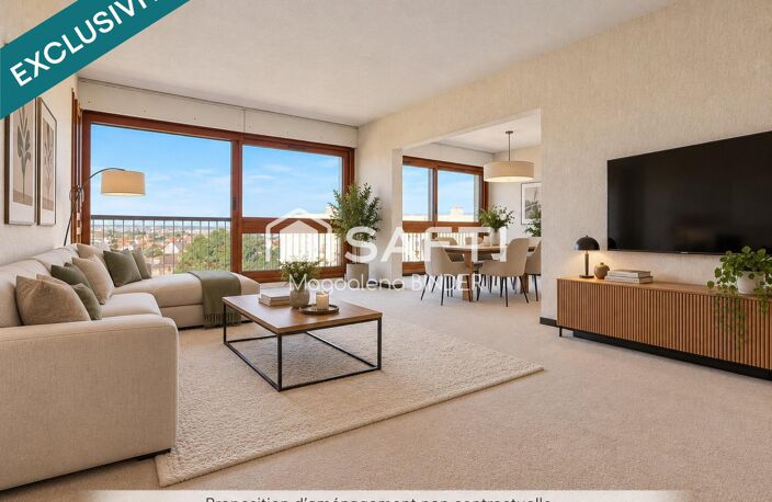 Domaine d'Aunette, appartement T4, vue dégagée, de nombreux rangements — photo 5