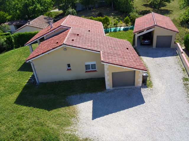 AGEN RIVE GAUCHE Maison contemporaine de plain-pied à Moirax, à 15 minutes d’Agen — photo du bien