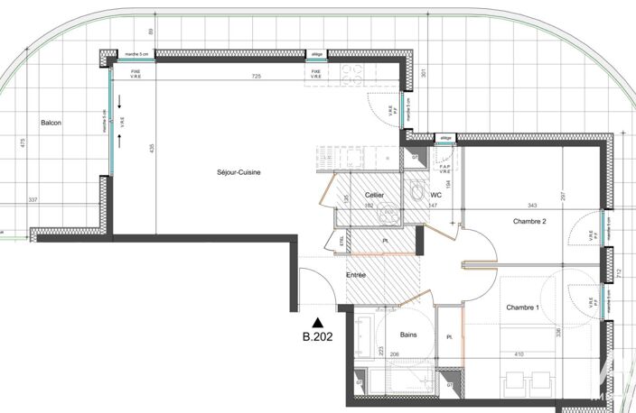 Vente Appartement 3 pièces — photo 4