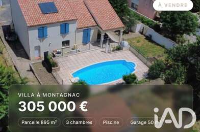 Maison 4 pièces 305000 €