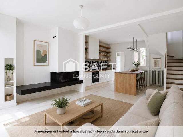 COLOMBES - MAISON 120 M² - 3 CHAMBRES + BUREAU — photo du bien