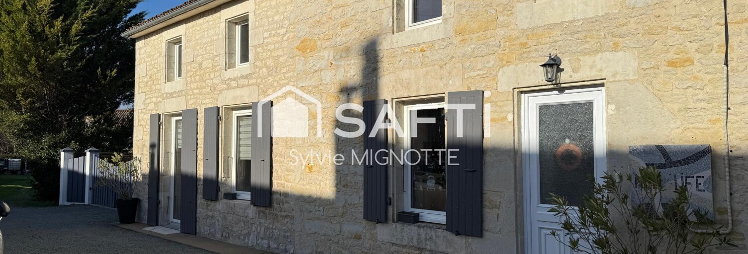 Maison 9 Pièces 230 m² à vendre à Saint-Georges-du-Bois (17700)