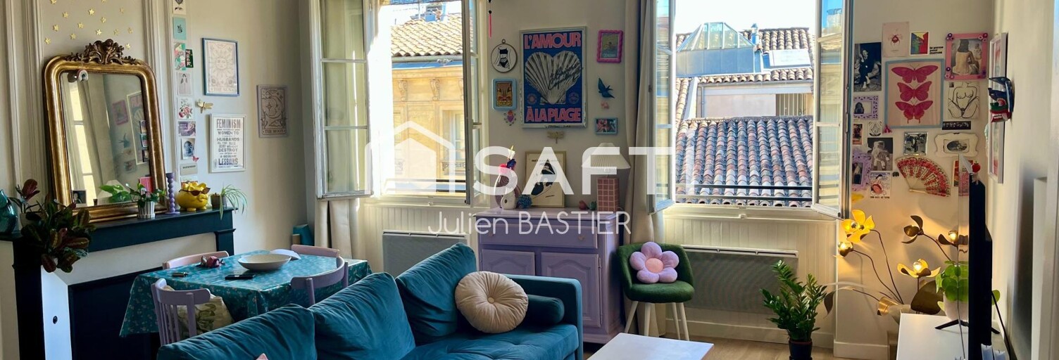 Appartement 2 Pièces 50 m² à vendre à Bordeaux (33000)