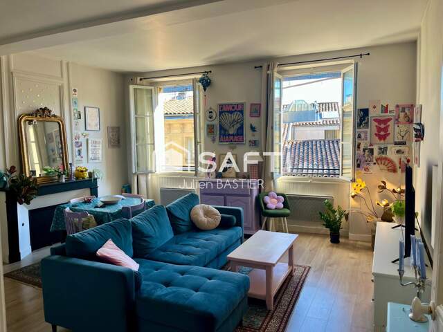 Bordeaux ST Michel - appartement entièrement rénové de 50 m2 avec une chambre — photo du bien