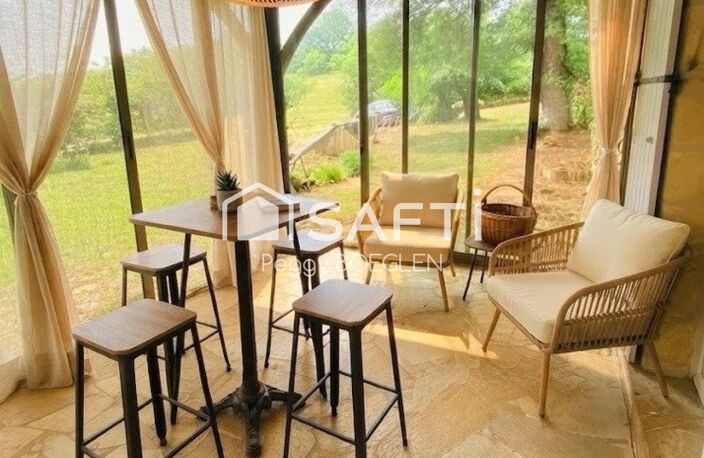 SUPERBE MAISON PERIGOURDINE EN PIERRES DE 1850 A BEAUMONTOIS EN PERIGORD — photo 3