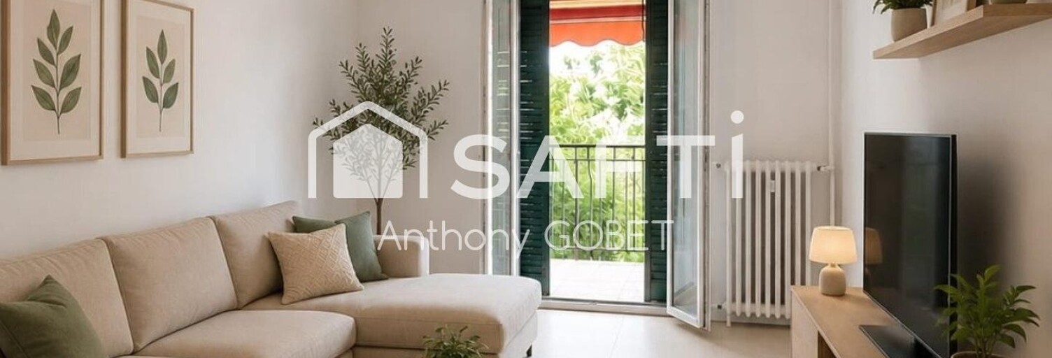 Appartement 3 Pièces 57 m² à vendre à Nice (06100)