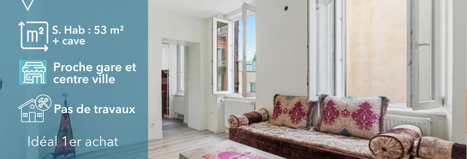 Appartement 3 Pièces 53 m² à vendre à Belfort (90000)