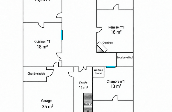 Vente Maison/villa 5 pièces — photo 3