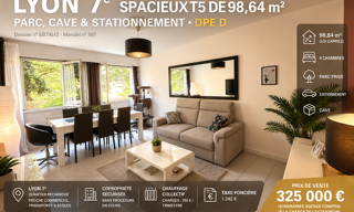 Appartement 5 Pièces 98 m² à vendre à Lyon 7 (69007)