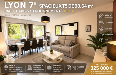 Appartement 5 pièces 325000 €