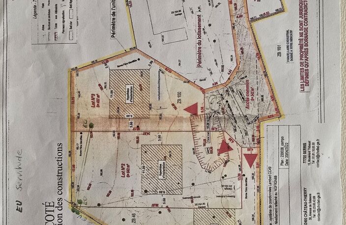 Vente Terrain à bâtir 462 m&sup2; — photo 2