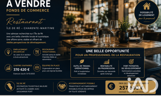 Commerce  80 m² à vendre à Saint-Martin-de-Ré (17410)