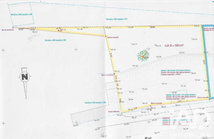 Vente Terrain à bâtir 608 m&sup2; — photo 2