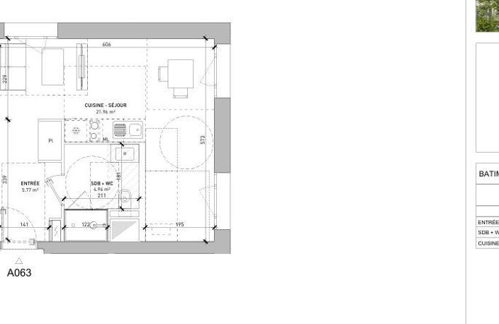 Vente Appartement 1 pièce — photo 3