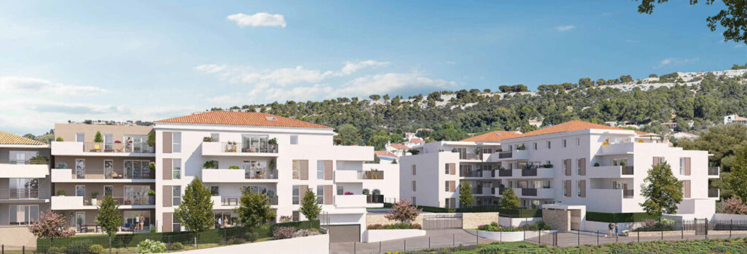 Appartement neuf T2, T3, T4 Pièce 42 à 80 m² à vendre à Vitrolles (13127)